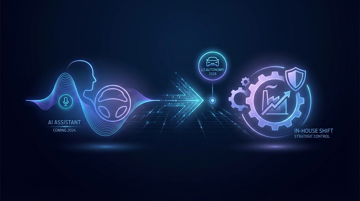 福特将于今年推出AI语音助手,预计2028年实现L3级别自动驾驶