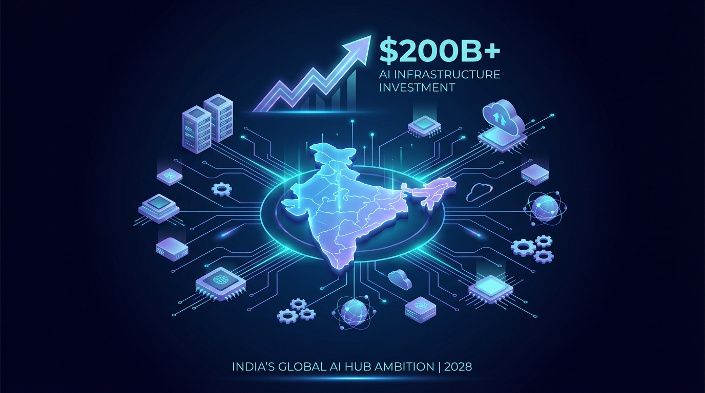 India bids to attract over $200B in AI infrastructure investment by 2028 | TechCrunch