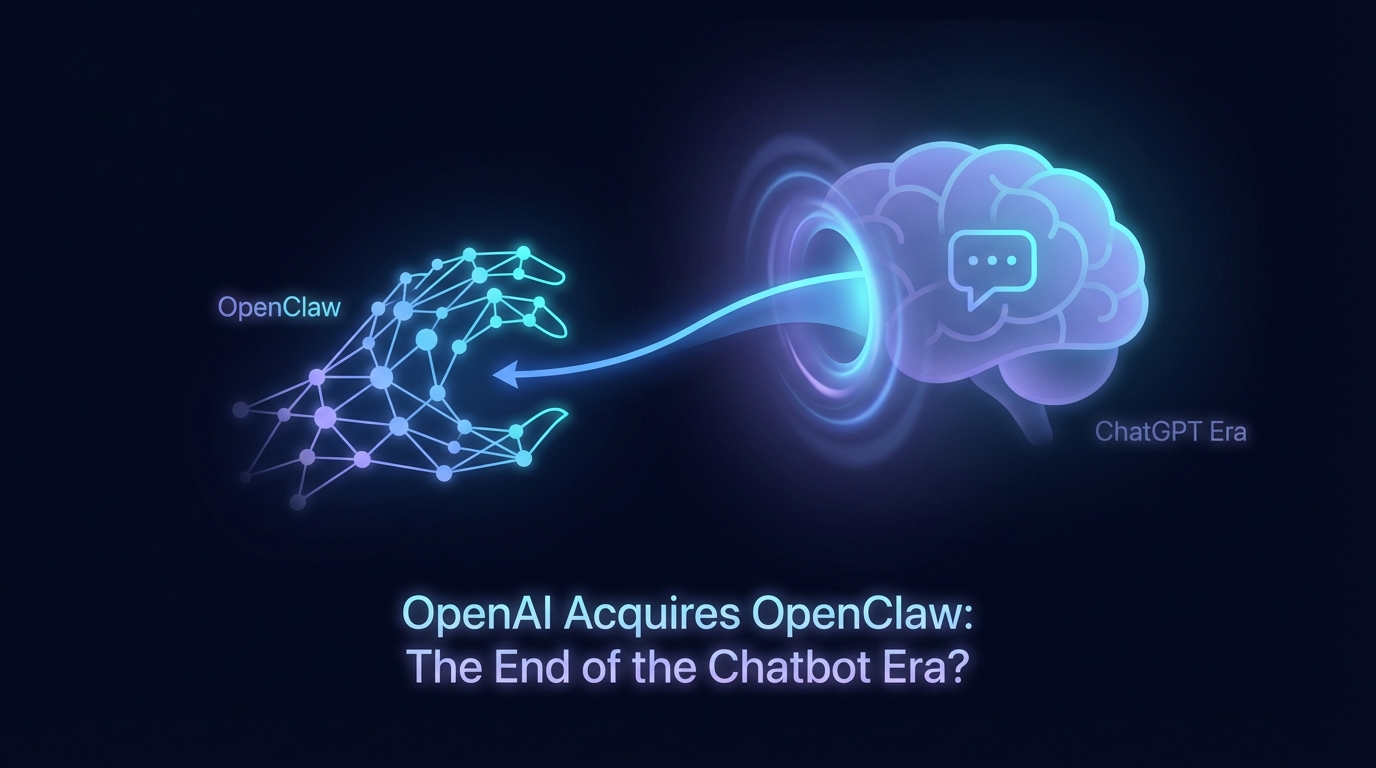 OpenAI's acquisition of OpenClaw signals the beginning of the end of the ChatGPT era