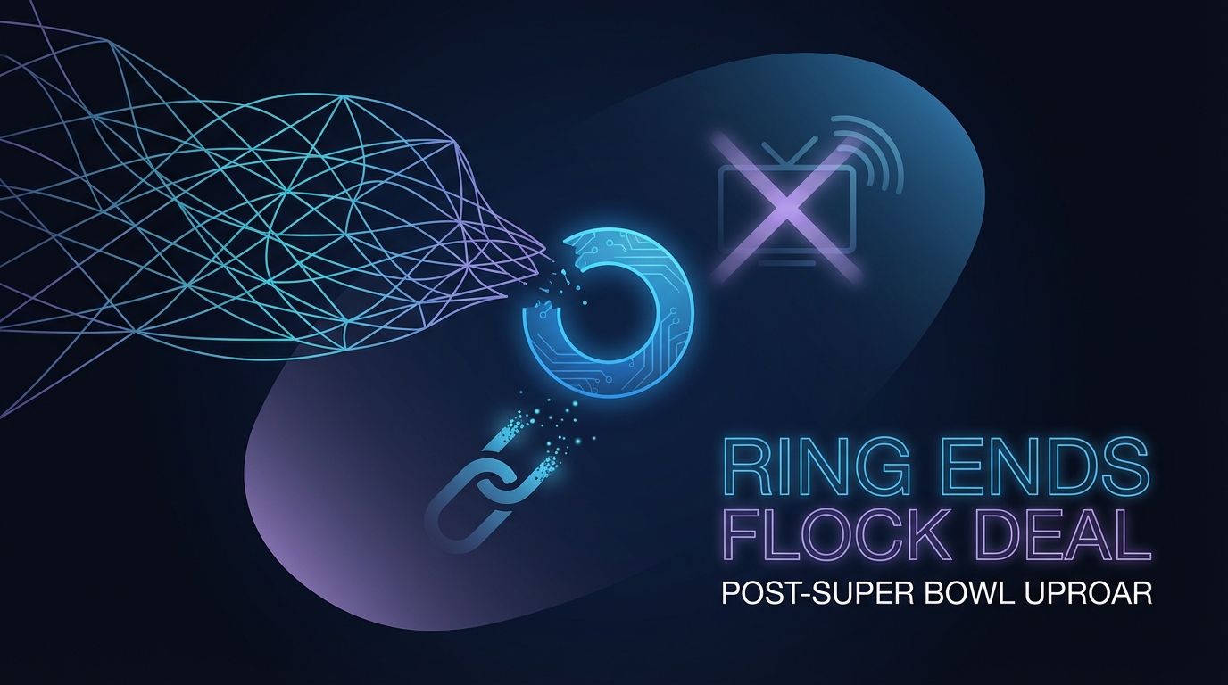 Ring Kills Flock Safety Deal After Super Bowl Ad Uproar